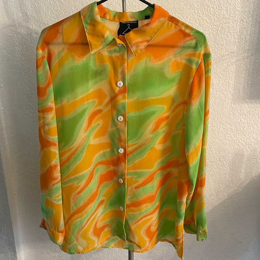 Vintage button up by Anthony Mark Hankins